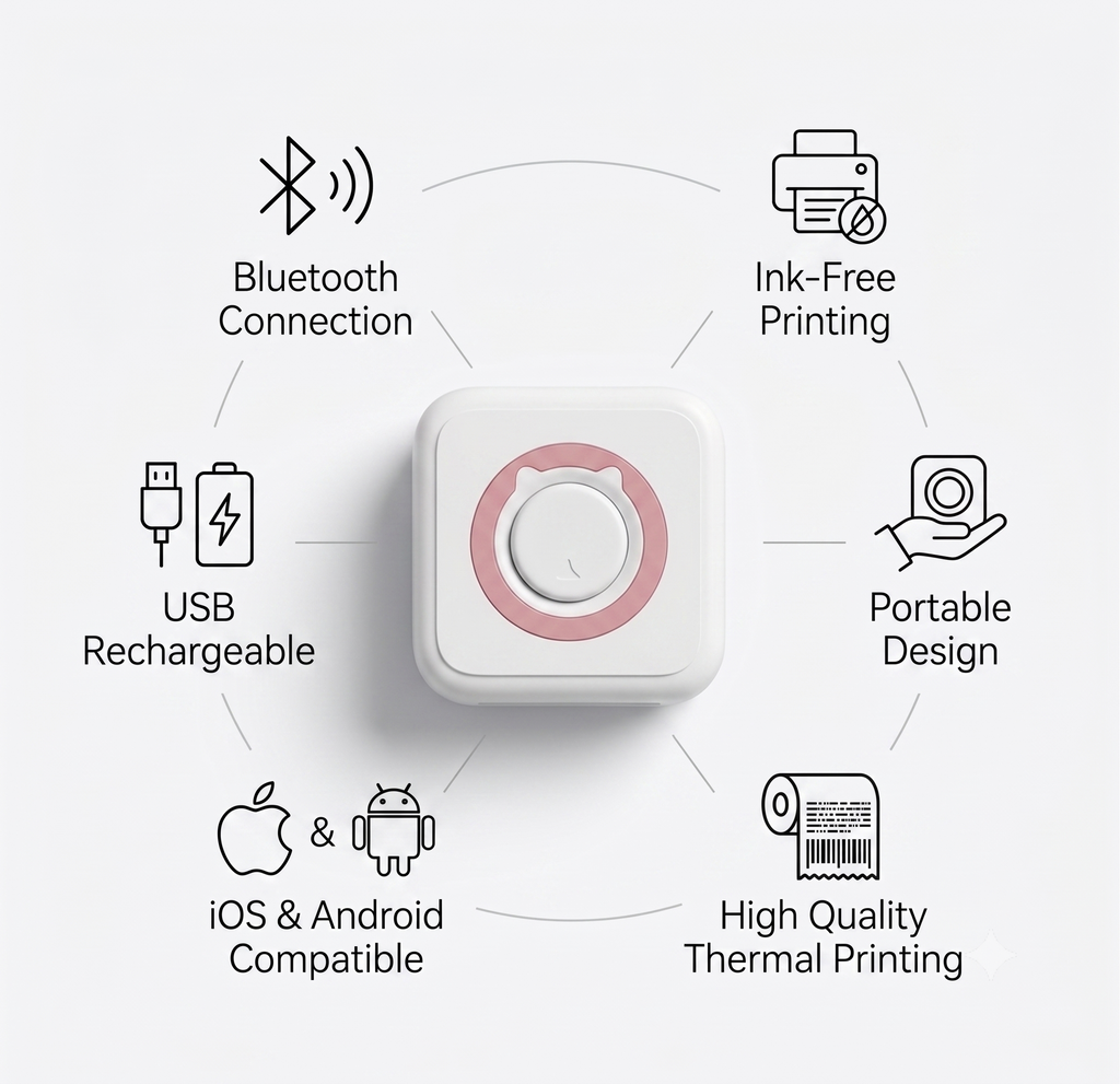 Ulumen™ Mini Thermal Printer