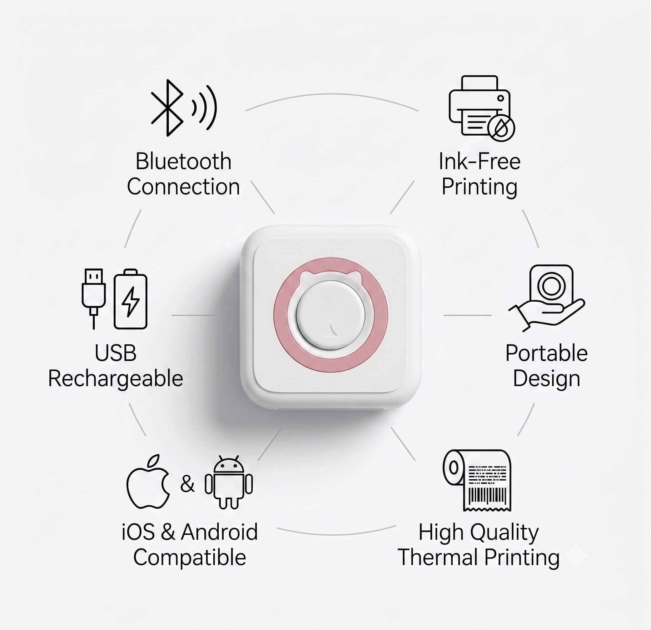 Ulumen™ Mini Thermal Printer