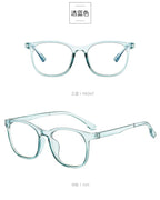 Transparent Computer Glasses pc Frame Women Men Anti Blue Light square Eyewear Blocking Glasses Optical Spectacle Eyeglass round