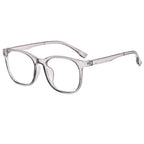 Transparent Computer Glasses pc Frame Women Men Anti Blue Light square Eyewear Blocking Glasses Optical Spectacle Eyeglass round
