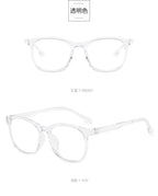Transparent Computer Glasses pc Frame Women Men Anti Blue Light square Eyewear Blocking Glasses Optical Spectacle Eyeglass round