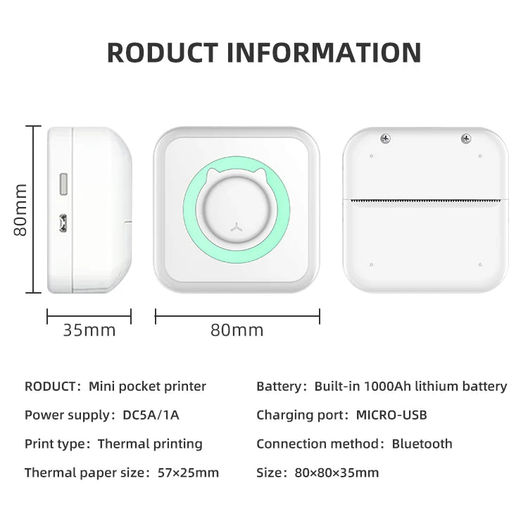 Ulumen™ Mini Thermal Printer